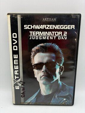 Terminator 2 Judgment Day Extreme DVD 1991 Schwarzenegger Artisan Home
